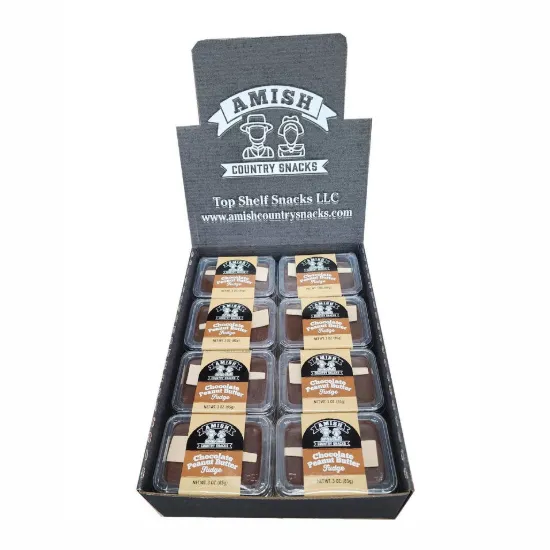 Picture of Amish Choc / Peanut Butter Fudge Caddy