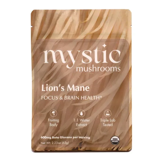 Picture of Lion's Mane Mushroom Powder | 1:1 Water Extract Usda Organic