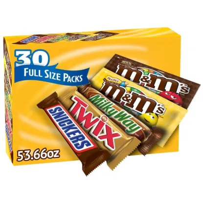 Picture of Mars Chocolate Candy Bars, Full Size, Variety Pack, 30 Ct