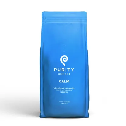 Picture of Organic Mold Free Decaf Whole Bean Coffee 5lb | Calm