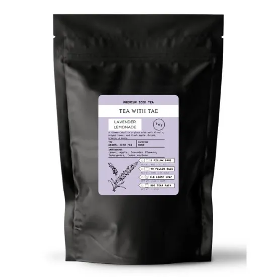 Picture of Lavender Lemonade Loose Leaf Iced Tea Pouch (1 lb.)