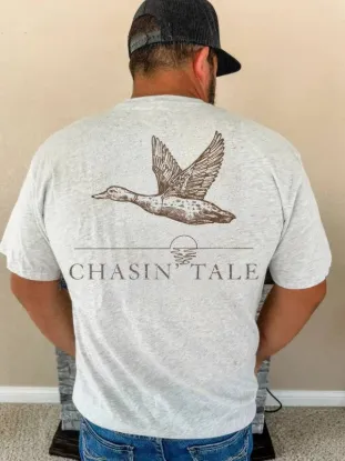 Picture of Chasin' Tale Mallard Hunting Men's Graphic Tee
