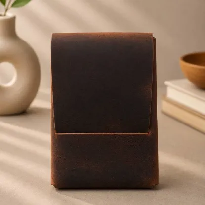 Picture of Minimalist Leather Wallet – Slim Handmade Small Card Holder