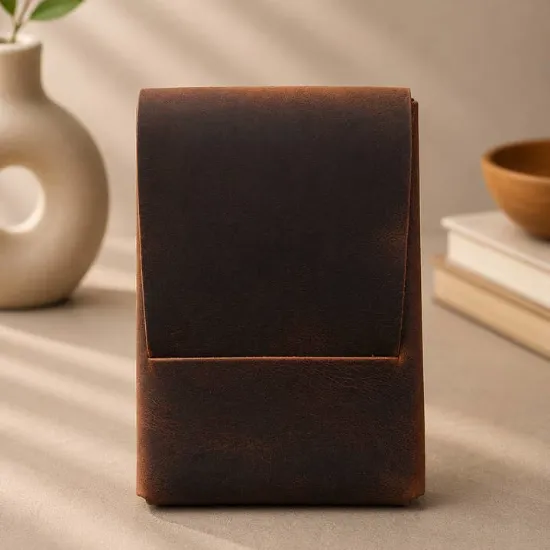 Picture of Minimalist Leather Wallet – Slim Handmade Small Card Holder