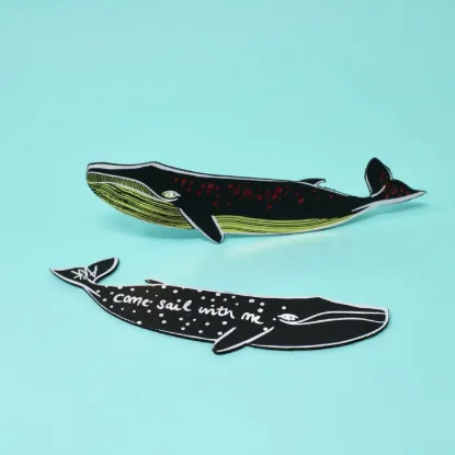 Picture of Whale Bookmark