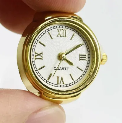 Picture of Watch Ring- Stainless Steel- Quartz Stretch Ring- Gift Box