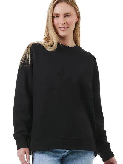 Picture of Unisex Snuggly Fleece Crew Neck Pullover