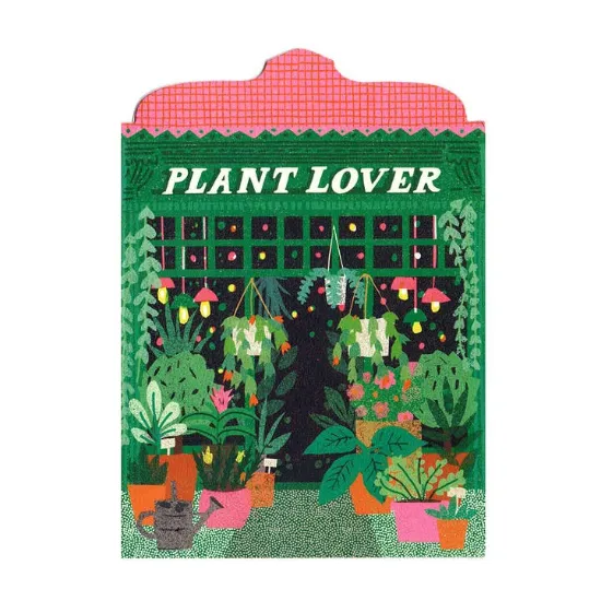 Picture of Plant Lover Shop Die Cut Card