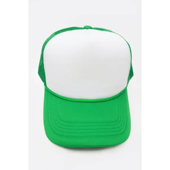 Picture of Classic Foam Solid Two Tone Trucker Hat