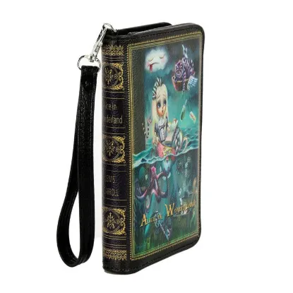 Picture of Teary Alice in Wonderland Wallet in Vinyl