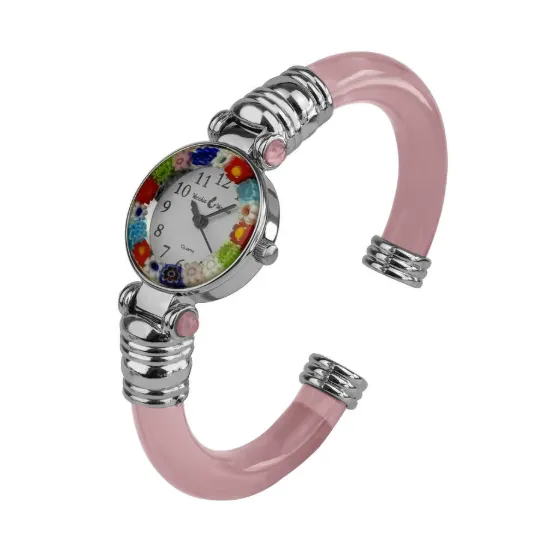 Picture of Santa Marta Millefiori Murano Bangle Watch -Assorted Colors