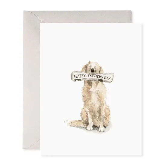 Picture of Doggy Dad Father's Day Greeting Card