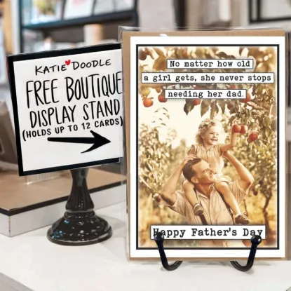 Picture of Handmade Fathers Day Card | Free Display | Fathers Day Gifts