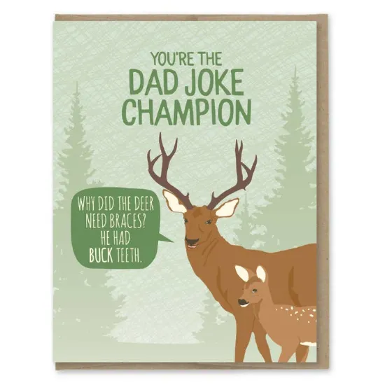 Picture of Dad Joke Champion Card
