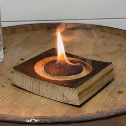 Picture of Cocktail Smoker Block | Authentic Bourbon Barrel