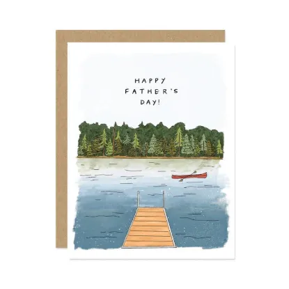 Picture of Lake Father's Day Card