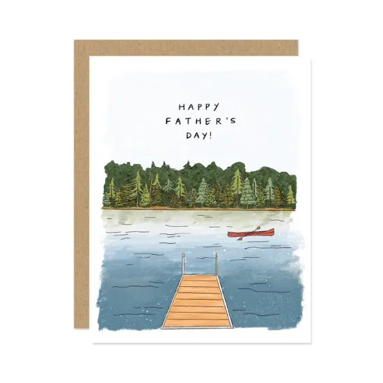 Picture of Lake Father's Day Card