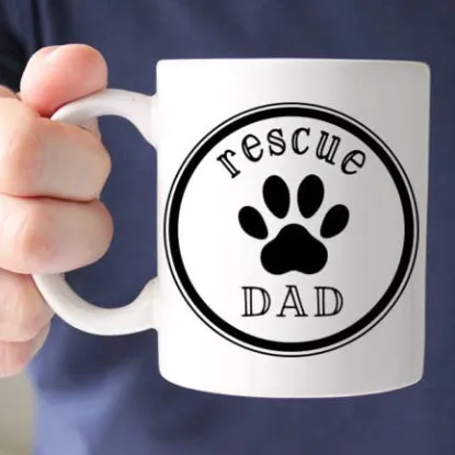 Picture of Rescue Dog Dad Coffee Mug