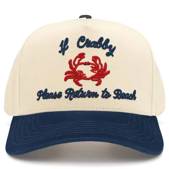 Picture of C.C If Crabby Please Return To Beach Two Tone Trucker Hat