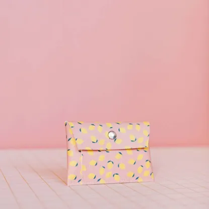 Picture of Limones Pink Card Wallets
