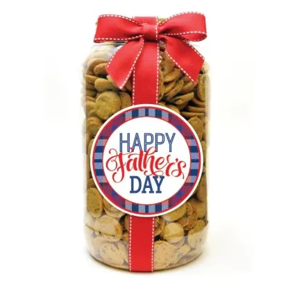 Picture of Cookie Jar - Red Father's Day - Gallon