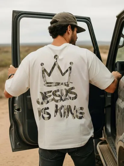 Picture of Jesus Is King Tee (Back Design Only)