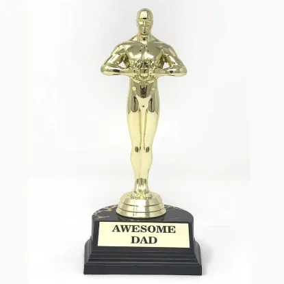 Picture of Trophy - Awesome Dad - Gold - (7 Inches)
