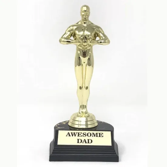 Picture of Trophy - Awesome Dad - Gold - (7 Inches)