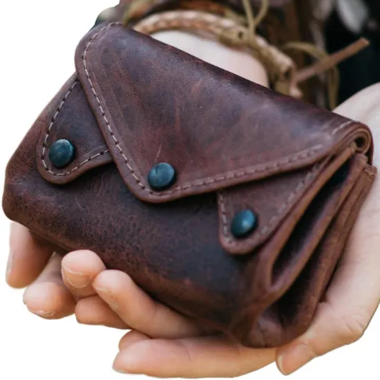 Picture of Small Leather Accordion Wallet