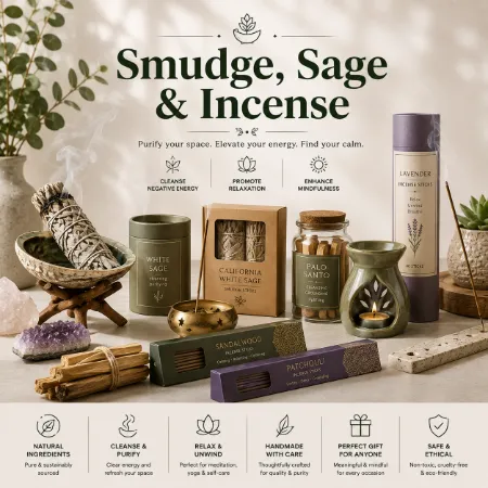 Picture for category Smudge, Sage & Incense