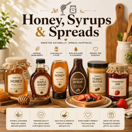 Picture for category Honey, Syrups & Spreads