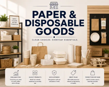 Picture for category Paper & Disposable Goods